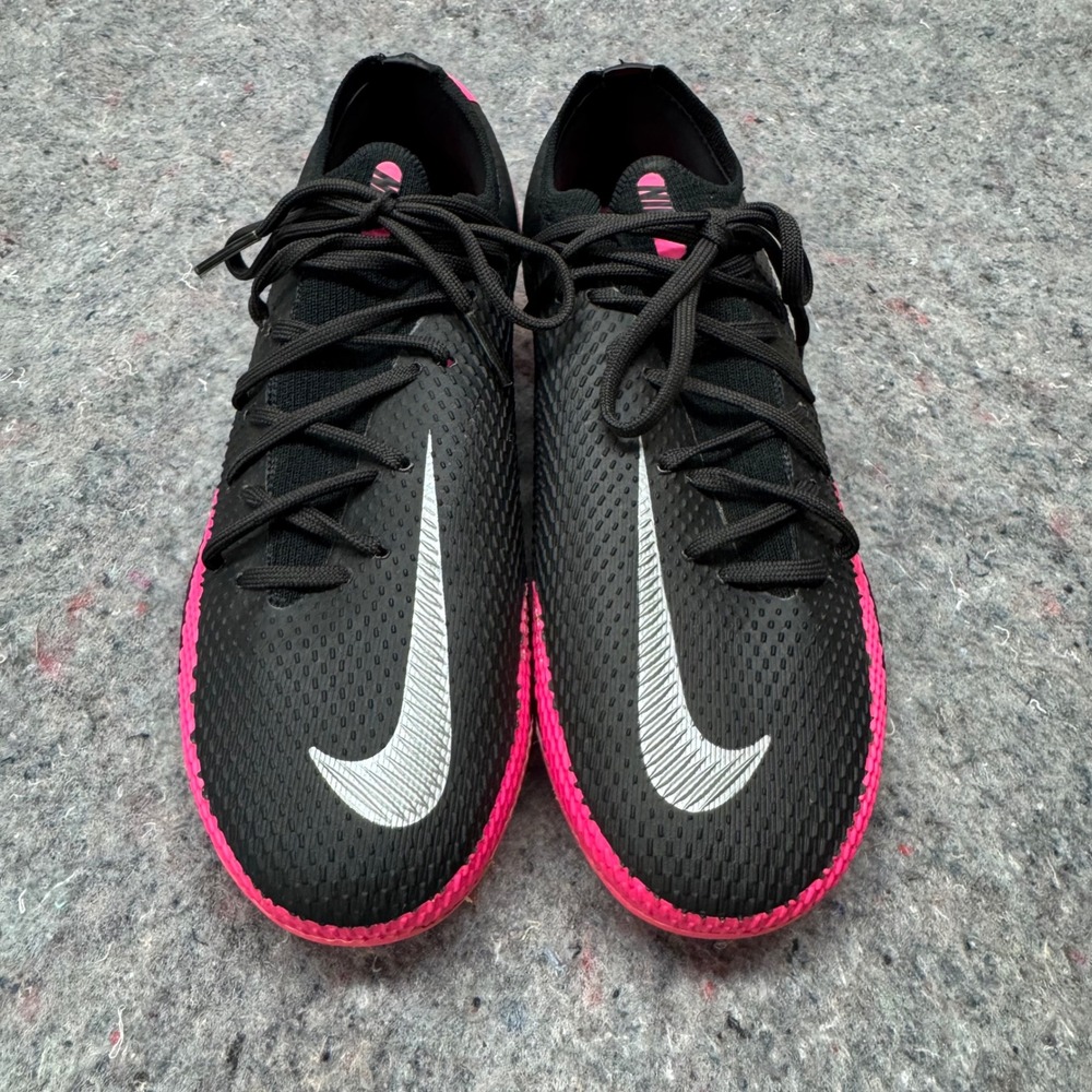 Nike Soccer Cleats Mens 5.5 Black Pink Phantom GT Elite FG CK8451-006 Flyknit